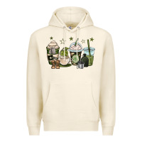 Tofu us army coffee cups Premium Hoodie - OliviaCreatesArt