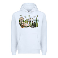White us army coffee cups Premium Hoodie - OliviaCreatesArt