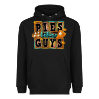 Black Pies Before Guys Heavyweight Hoodie - FaDigitalArtStudio