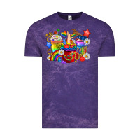 Cloud Purple LGBTQ+ Pride Coffee Cups Vintage Tee - BundleAndBundleShop