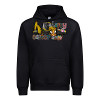 Black Happy Easter Urban Hoodie - CowhideDigitalArt