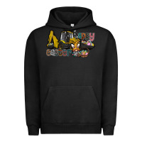 Pigment Black Happy Easter Urban Hoodie - CowhideDigitalArt