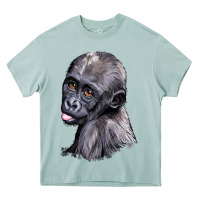 Arona Baby Gorilla Head Heavy Core Tee - LillyAllenDesigns