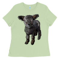 Matcha southdown baby sheep Ladies Tee - LillyAllenDesigns