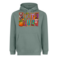 Sage Grateful Thanksgiving Heavyweight Hoodie - FaDigitalArtStudio