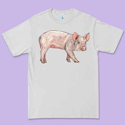 American Yorkshire Pig  Baby Premium Tee Designed By Lillyallendesigns