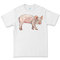 White american yorkshire pig  baby Premium Tee - LillyAllenDesigns
