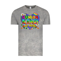 Cloud Rock LGBTQ Pride Human Kind Be Both Vintage Tee - BundleAndBundleShop