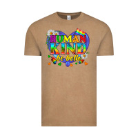 Lgbtq Pride Human Kind Be Both Vintage Tee | Teevron