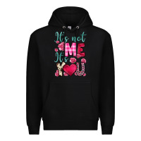 Black it s not me it s you Premium Hoodie - OliviaCreatesArt