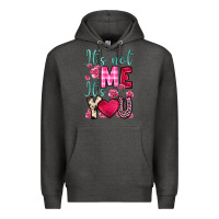 Charcoal Heather it s not me it s you Premium Hoodie - OliviaCreatesArt