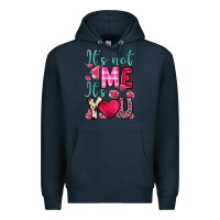 Navy it s not me it s you Premium Hoodie - OliviaCreatesArt