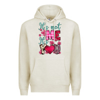 Oatmeal Heather it s not me it s you Premium Hoodie - OliviaCreatesArt