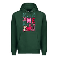 Sports Green it s not me it s you Premium Hoodie - OliviaCreatesArt