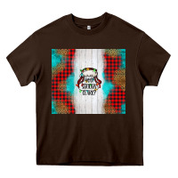 Chocolate Brown western you serious clark Heavy Core Tee - Jasminsmagicworld