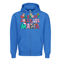 True Royal somebody jolly ass mama pink christmas Zipper Hoodie - CowGirlArtShop