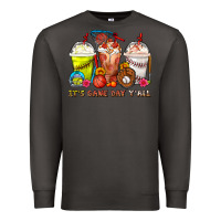 Smoke It's Game Day Y'all Softball,Baseball,Basketball C Premium Sweatshirt - FaDigitalArtStudio