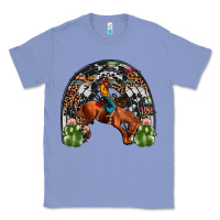 Colony Blue rodeo cowboy rainbow Classic Tee - JahusDesignShop