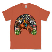 Copper rodeo cowboy rainbow Classic Tee - JahusDesignShop