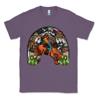 Lavender rodeo cowboy rainbow Classic Tee - JahusDesignShop