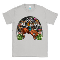 Moon Dust rodeo cowboy rainbow Classic Tee - JahusDesignShop