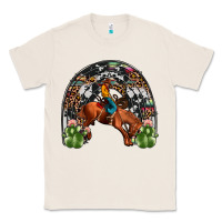 Natural rodeo cowboy rainbow Classic Tee - JahusDesignShop