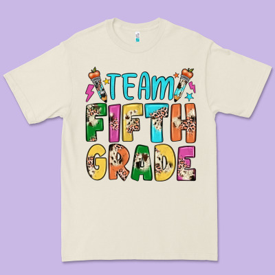 Team Fifth Grade Premium Tee Designed By Jahusdesignshop