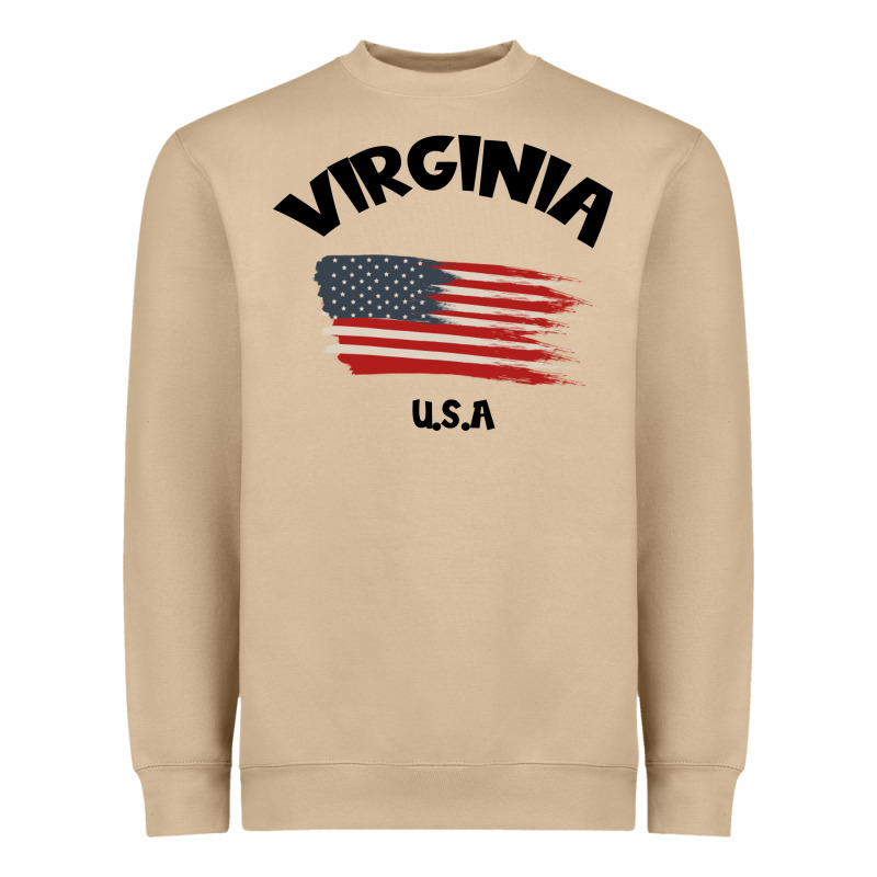 Virginia U.s.a Heavyweight Sweatshirt by Bettercallsaul | Teevron