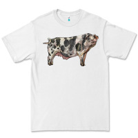 White Spotted Pig Premium Tee - LillyAllenDesigns