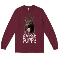 Burgundy Snarky Puppy Long Sleeve Tee - Bettercallsaul