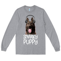 Heather Grey Snarky Puppy Long Sleeve Tee - Bettercallsaul