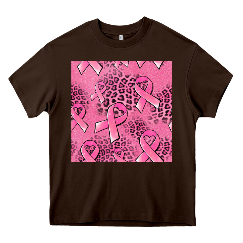 Breast Cancer Seamless Pattern Heavy Core Tee by Jasminsmagicworld | Teevron
