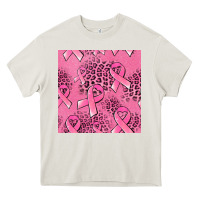 Cream breast cancer seamless pattern Heavy Core Tee - Jasminsmagicworld