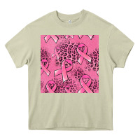 Mossy breast cancer seamless pattern Heavy Core Tee - Jasminsmagicworld