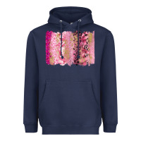 Navy cancer brushstroke Heavyweight Hoodie - FaDigitalArtStudio