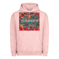 Pigment Salmon summer vibes Urban Hoodie - CowhideDigitalArt