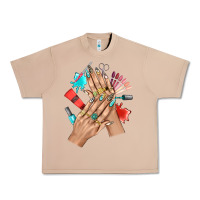 Burro Western Nail Art With Nail Material Bbs Urban Heavy Tee - BundleAndBundleShop