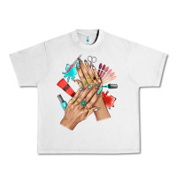 Lunar Rock Western Nail Art With Nail Material Bbs Urban Heavy Tee - BundleAndBundleShop