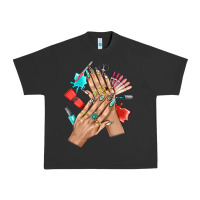Western Nail Art With Nail Material Bbs Urban Heavy Tee | Teevron