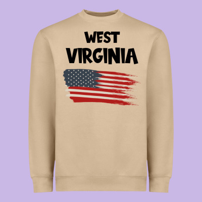 West Virginia Heavyweight Sweatshirt Designed By Bettercallsaul