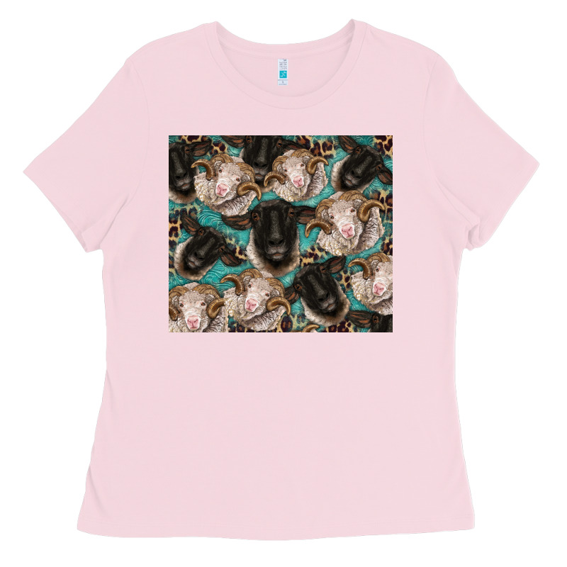 Suffolk Ewe And Merino Ram Sheeps Ladies Tee by BarkalooDesign | Teevron