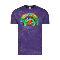 Cloud Purple LGBTQ Pride Gnome Rainbow Vintage Tee - BundleAndBundleShop