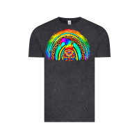 Vintage Black LGBTQ Pride Gnome Rainbow Vintage Tee - BundleAndBundleShop