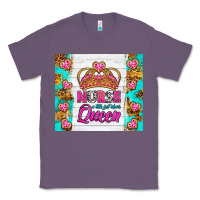 Lavender Nurse A Title Just Above Queen Tumbler Classic Tee - BundleAndBundleShop