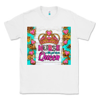 White Nurse A Title Just Above Queen Tumbler Classic Tee - BundleAndBundleShop