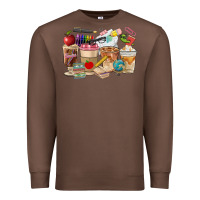 Chestnut Teacher Coffee Cups Premium Sweatshirt - FaDigitalArtStudio