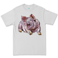 Dove Grey Landrace Pig Premium Tee - LillyAllenDesigns