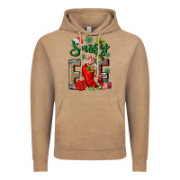 Vintage Coffee sassy elf Vintage Hoodie - MaliasSmallBusiness