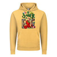 Vintage Mustard sassy elf Vintage Hoodie - MaliasSmallBusiness