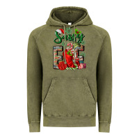 Vintage Olive sassy elf Vintage Hoodie - MaliasSmallBusiness